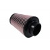 Kūginis oro filtras TURBOWORKS H: 200 mm DIA: 60-77 mm violetinė